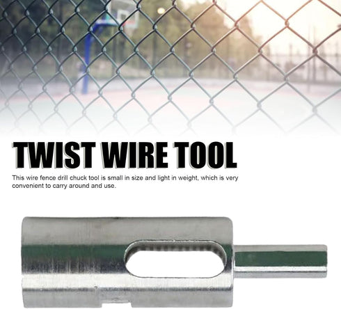 Wire Nut Twister Tool, Electrical Wire Stripper and Twister for 9 Gauge Cable, Drill Chuck Tool for Electricians