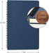 EUSOAR B5 Spiral Journal Notebook, 3 Pack 7.3"x10.2" 120 Pages Hardcover Lined Travel Writing Notebooks Journal, Students College Office Business Subject Diary Ruled Spiral Book Journal by EUSOAR