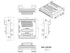 Electronics-Salon DB25 D-SUB DIN Rail Mount Interface Module, Male/Female, DSUB Breakout Board