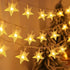 Star String Lights Battery Operated,10ft 20 LED Star Fairy String Lights, Battery