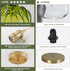 Glass Pendant Lights Kitchen Island, Vintage Brass Pendant Light Fixtures, Adjustable Green Kitchen Pendant Lighting