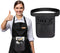 ccotikosee Waitress Apron with Pocket, Server Work Tools Waist Bag, Adjustable Utility Belt