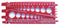 Stainlesstown Nut Bolt Thread Gauge, Red