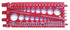 Stainlesstown Nut Bolt Thread Gauge, Red