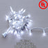 100 Commercial 35 LED White Christmas Lights, UL Certified and Grade White Wire String Lights FT, for Indoor