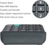 BESTWYA 12-Digit Dual Power Handheld Desktop Calculator, Large LCD Display, Pack of 10 (Black)