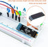 JAMHER 0.91 Inch I2C 128x32 Wire(3Pack IIC OLED Display Module Pixel Mini Self-Luminous Display Screen Board
