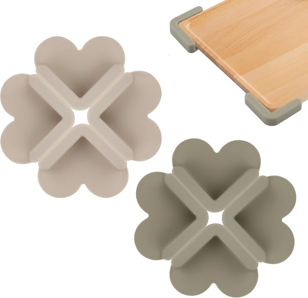 Emptycolor 8 Pack Silicone Feet for Cutting Board, Non-Slip Rubber Cutting Board Feet,