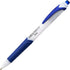 Pentel GlideWrite Ballpoint Pens, Bulk Pack of 12 BLUE Ink Pens, 1.0mm with Retractable Barrel Design, Easy Grip &