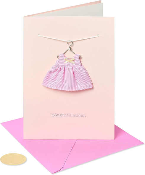 Papyrus New Baby Girl Card, Warm Welcome