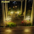 120 Anordsem Solar Garden Lights Outdoor: Bendable Copper Wire with LED Firework Beads - Warm Waterproof DIY Starburst
