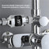 COMOAEW Shower Thermostat, Bathroom Tub Shower Faucets Water Thermometer Electricity LED Display Bathtub Water