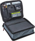 Case-It 2 Inch 3 D-Ring Zipper Binder with Padded Laptop Case, Shoulder Strap, LT-117, Black