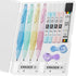 Four Candies 4PCS Cute Mechanical Pencil Set, 2.0MM Ergonomic Pencil with 44PCS HB Leads, 2PCS Sharpeners/Erasers