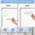Dry Erase Board for Wall, Double-Sided 12" x 16" Small Hanging Magnetic Whiteboard for Planning & Memo