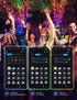 echosari Smart String Lights 100 LED 33Ft RGB Built in Chip Fairy Lights with Remote & App Control, 16 Million Color Changing Christmas Trees Lights Music Sync (Dark Green Cable) by echosari