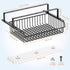 Under Desk Drawer with Slide Out Design, No Drill Metal Cable Management Shelf Tray Basket for Office, Home, Workspace