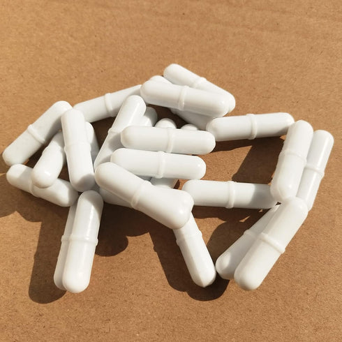 Laboratory Magnetic Stir Bars, PTFE Magnetic Stirrer Mixer, 10 Pcs (Diameter 9mm, Length 35mm)