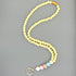 Wood Beaded Teacher Breakaway Lanyards, Cute Soft Necklace Badge Lanyards for Women, Boho Fashion