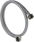 Certified Appliance Accessories Washing Machine Hose with 90 Degree Elbow, 6 Feet, Premium Braided Stainless Steel