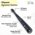 Chapman MFG CM-13 Mini Ratchet, 1/4" Drive, USA Made Stainless Steel with 20 Tooth Gear