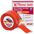 X-Treme Tape MOCAP Heavy Duty Electrical Tape, 1" x 10ft Roll, Waterproof & Insulating, Orange