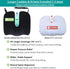 HxLmn Cushion,10-Inch Tailbone Large Pressure Relief Office Car Seat Extended U-Cutout,Sciatica & Back Coccyx Pain
