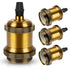 DiCUNO E26 Vintage Lamp Socket, Edison Pendant Light Socket Replacement, Antique Retro