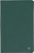 Classic Leather Notebook Journal, Softcover, Racing Green, Large (5.4" x 8.5"), 234 Ruled Pages