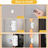 Hirzsjoy 16 Dimmable, 1500mAh LED Wireless Wall Sconce with Remote, Colors Changing, Motion Sensor Light Indoor