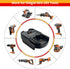DM18AR Battery Adapter for Milwaukee 18V M18 to Ridgid AEG Tools, Also for Dewalt 20V Li-ion Max XR Battery