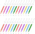 Syringe Highlighter Pens - 6 Colors, 24pc Set