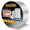 Aluminum Butyl Tape 2 Inch × 20 Feet, Waterproof Sealing Tape for Outdoor Use, Corrosion Resistant for Metal Roofing, RV