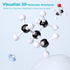 124 Set, Molecular Model Kit, Pcs Organic Molecular Chemistry Atom Element Model Kit for Lessons in Chemistry