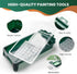 Paint Roller Kit, 15 Pcs 4 Inch Small Paint Roller, Tray, Liners, and Frame for Home Improvement Supplies