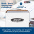 BCW Magazine/Document Storage Box, Durable Cardboard Filing Box, 1-Pack