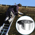 Zinc Metal Strip for Roof Moss - 55 Feet x 2.5 Inches Metal Flashing to Prevent Roofing Stains