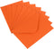 PATIKIL Mini Gift Card Envelopes, 50 Pack Business Card Envelope for Weddings, Orange