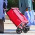 2 6.10 Inch OUNONA Pcs Laundry Cart Wheels Rolling Utility Replacement for Foldable Shopping Trolley Grocery Cart