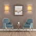 FINCMY Dimmable Set 2, Bulbs Wall Sconce Light Plug in, Sconces Wall Decor of Stick on Wall Lights for Bedroom Living