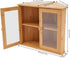 Xuthusman Countertops Bamboo Wood Bread Box, Double Bread Storage Box for Homemade Bread & Sourdough, Kitchen Large