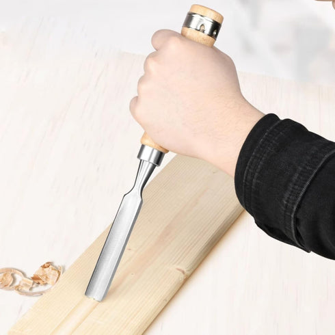 Semicircle Chisel Inner Edge Woodworking Gouge, Carpenter Wood Hand Chisel Tool, Pack of 4