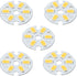 MECCANIXITY COB LED Light Chip Bead, 3W 120lm 3000-3200K, Energy Saving Bulb for Spotlight Replacement, 5Pcs