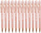 Stylus Pens for Touch Screens, 12 Pack Rose Gold Inspirational Pens, 1.0mm Medium Point BallPoint Pens - 12 Pcs