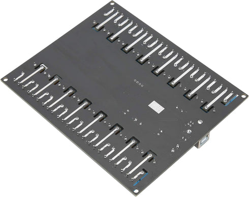 Yoidesu 9-36V 16 Channel Relay Module, USB Controlled Relay Board with 16 SPDT Relays for ON/Off Switching