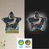 ALAZA Deer Leaf Star Star Shaped LED Night Light Dusk to Dawn Sensor Plug in Night Home Decor Desk Lamp for Bedroom