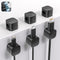 6Pack Cable Organizer Clips, Magnetic Cable Holder (1s Lock), XOVRAETH Strong Adhesive