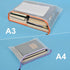 Mesh Zipper Pouch, Waterproof Zipper Bags, 18pcs Document Folders for School Office Supplies and Puzzle Storage