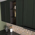VaryPaper 15.7''x78.7'' Dark Green Contact Paper for Cabinets Waterproof Peel and Stick Wallpaper for Kitchen