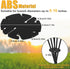 4Pcs 8 1.7 0.15 SIOTMERA Solar Light Separators Accessories, Holes x Garden Light Separators for Solar Pathway Lights